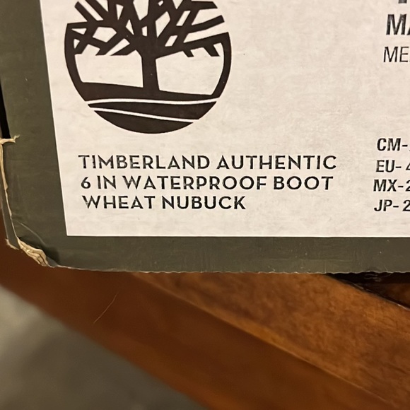 Timberland 6” Waterproof Puffer Boots Buffalo Plaid Wheat new Men’s Size 13 - Picture 14 of 14